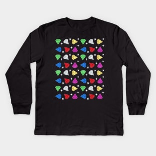 Diamonds Kids Long Sleeve T-Shirt